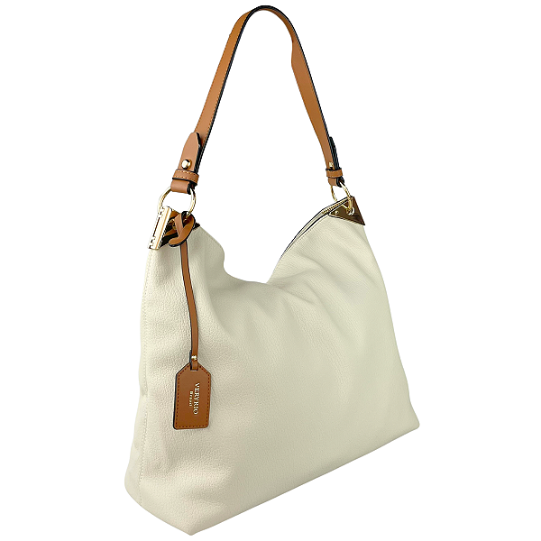 Bolsa Saco Grande Espaçosa Lançamento Nova Coleção Veryrio - Nantes Off Branca Leite