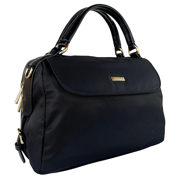 Bolsa de Nylon Média Baú Veryrio Premium VR3743 - Versalhes Preta