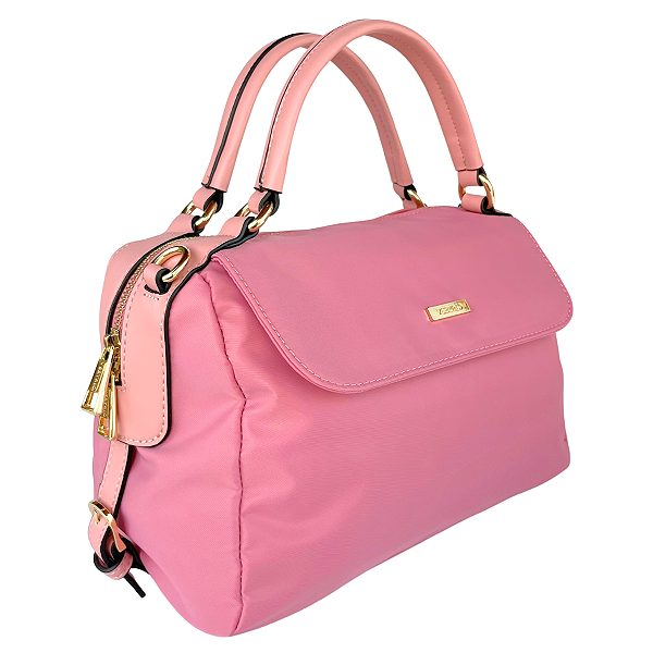 Bolsa de Nylon Média Baú Veryrio Premium VR3743 - Versalhes Rosa