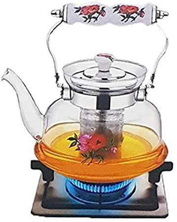 Chaleira de Vidro Flor (1L)