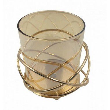 Castiçal de Vidro c/ Vela