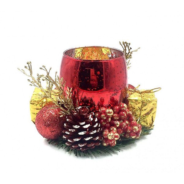 Castição de Natal c/ Vela