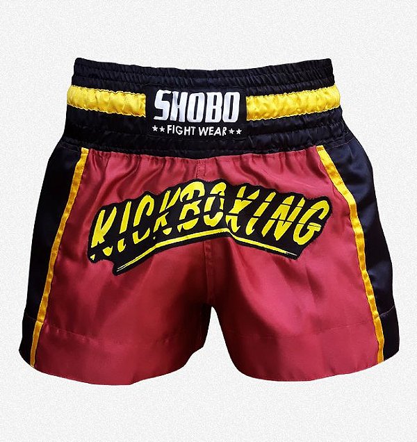 Short Kickboxing (Bordô)
