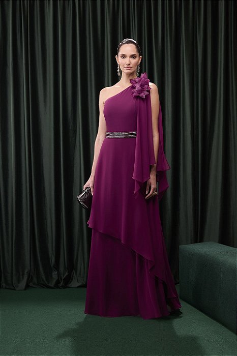 Vestido Bianca Vinho