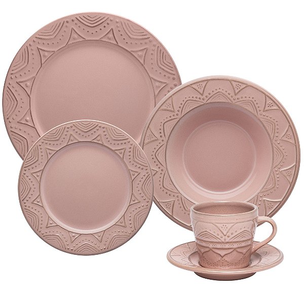 Aparelho de Jantar/Chá 30 Peças - Coup Serene – Porcelouças - Porcelouças -  Especializada Oxford