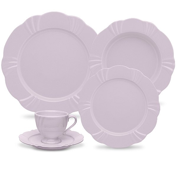 Aparelho de Jantar/Chá 30 Peças - Coup Serene – Porcelouças - Porcelouças -  Especializada Oxford