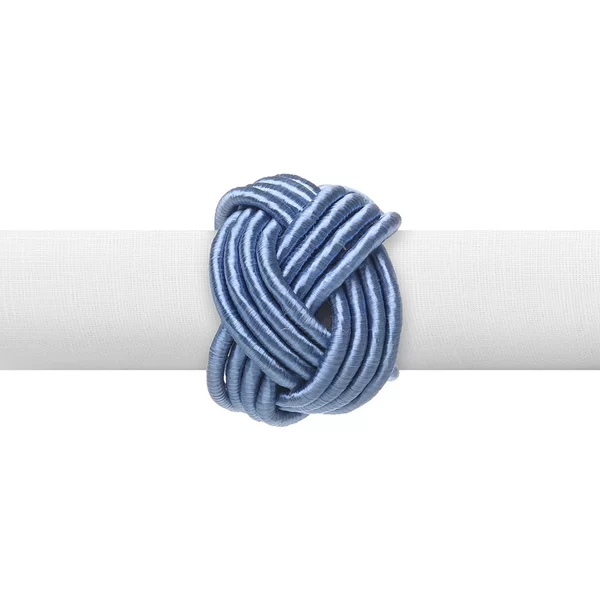 Argola de Guardanapo - 4 Pçs -  Traccia Bluestone