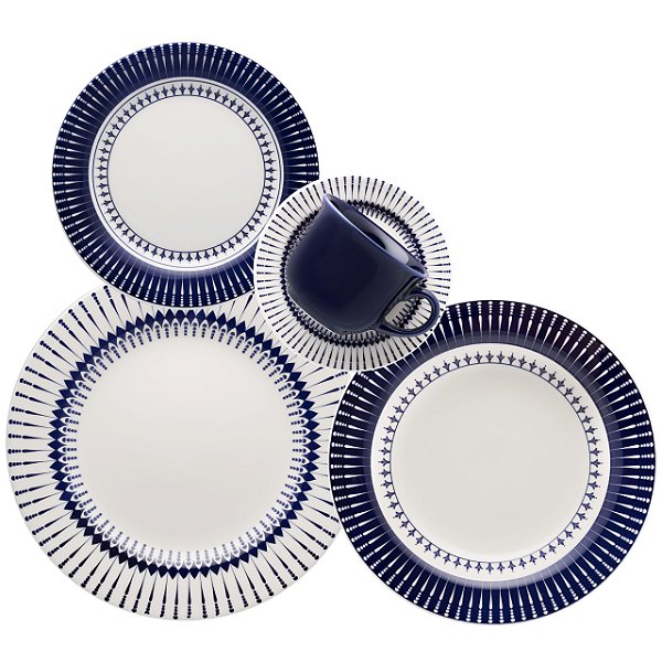 Aparelho de Jantar/Chá 30 Peças - Donna Colb