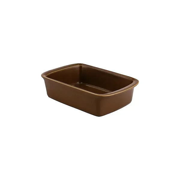 Assadeira Refratária Tango Mini 16x10,5x4,2 Cm Marrom