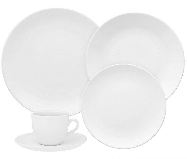 Aparelho de Jantar/Chá 30 Peças - Coup White