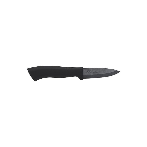 Faca para Legumes e frutas em Cerâmica 19cm  All Black