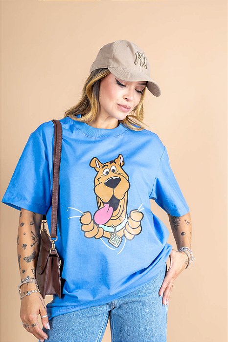 Tshirt Max Scooby Doo - Azul Light Navy