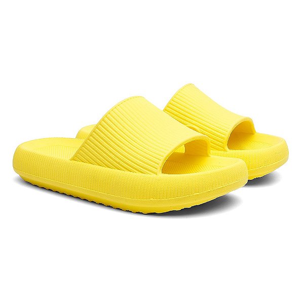 Chinelo Nuvem Slide Flexível Confortável Moderno - Valentina Chinelo Nuvem Slide Flexível Confortável Moderno - Valentina