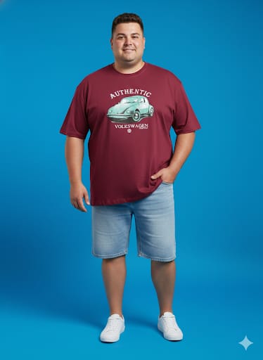 Camiseta Manga Curta Algodao Fusca 2589