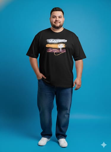 Camiseta Manga Curta Algodao Praia 2650