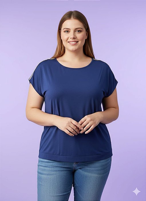 Blusa Manga Japonesa Visco 8791