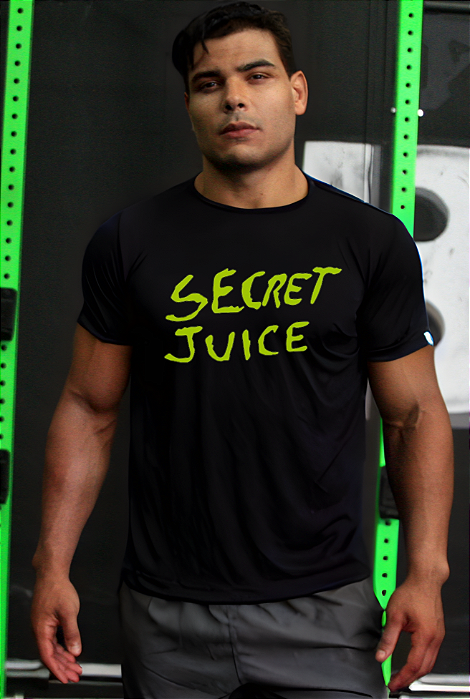 Camisa Dry Fit Secret Juice green