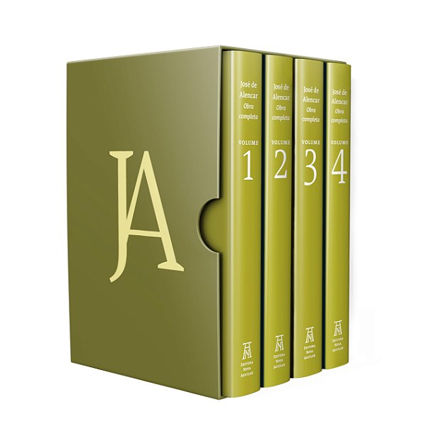 JOSÉ DE ALENCAR: OBRA COMPLETA EM 4 VOLS.