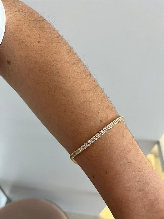 Pulseira Riviera Baguete