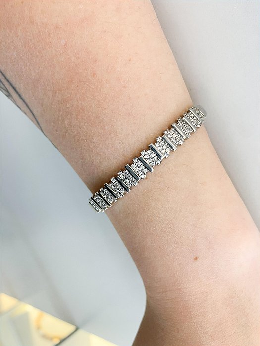 Bracelete Eduarda -prata