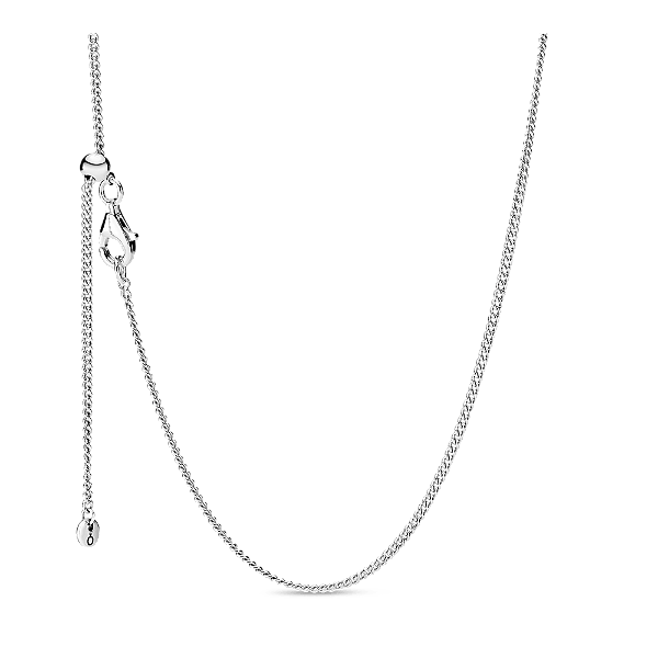 Corrente De Prata Colar De Pequenos Elos