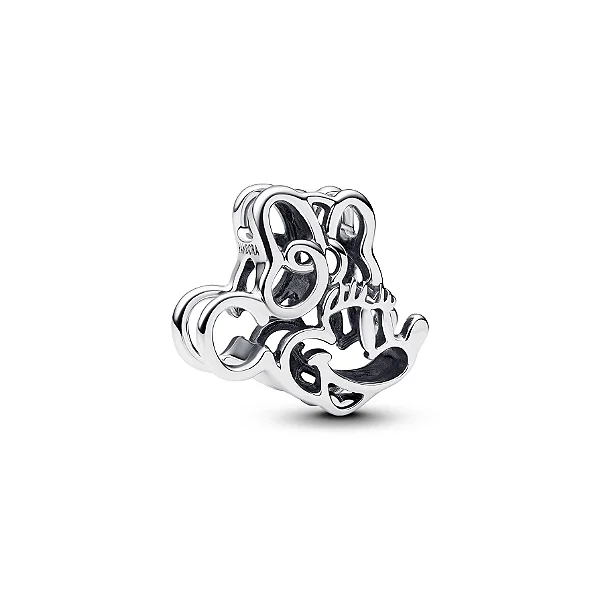 Charm Prata Disney Minnie Mouse Vazado