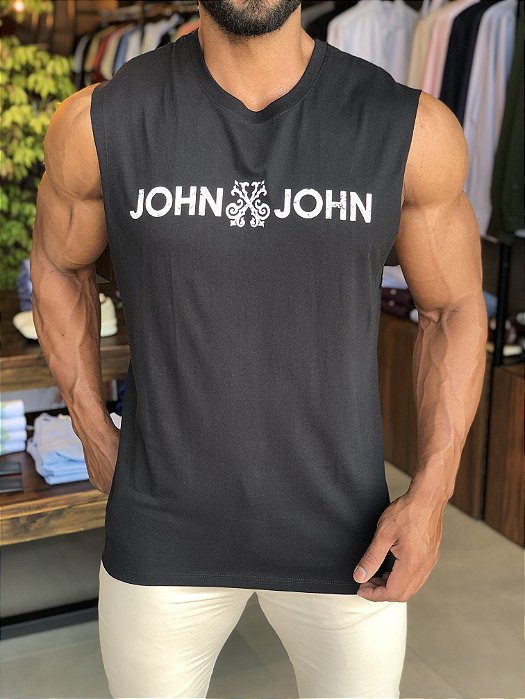 Regata John John Skate Caveira Masculina Preta - Dom Store Multimarcas  Vestuário Calçados Acessórios