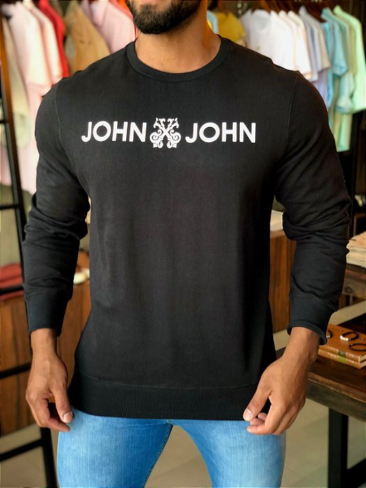 Camiseta John John Basic Logo Masculina - Branco