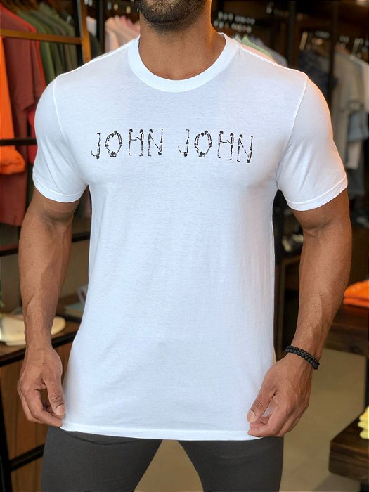 Camiseta John John Caveira Preta