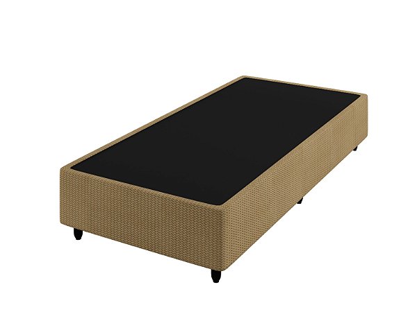 Box base Solteiro Smart 88X188X30 Bege - PLUMATEX