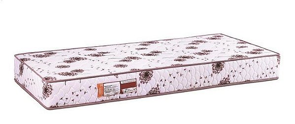 Colchão Solterio Espuma D-20 Valência 78X188X12 Estampas variadas - TOPÁZIO