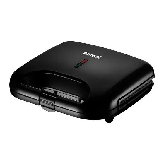 Sanduicheira e grill AMS 370 700W black - AMVOX