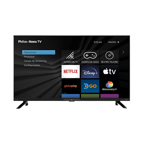 Smart TV 32” Philco HD Dolby Audio