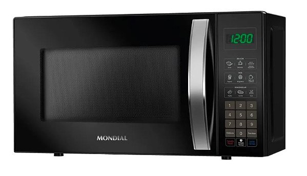 Forno micro-ondas 21L MO0121-B preto - MONDIAL