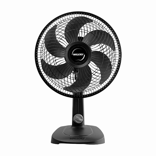 Ventilador de Mesa 30cm COMPACT 6 Pás Preto - MALLORY