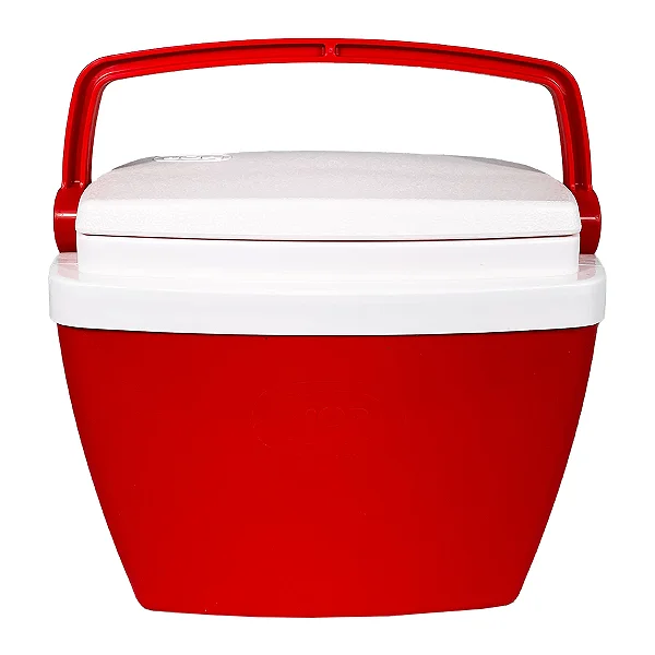 Caixa Térmica 18 Litros Vermelho Branco - MOR