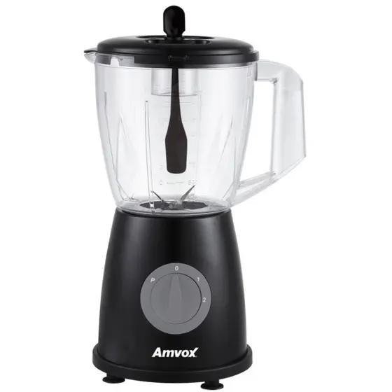 liquidificador 2 Velocidades ALQ 600W Preto - AMVOX