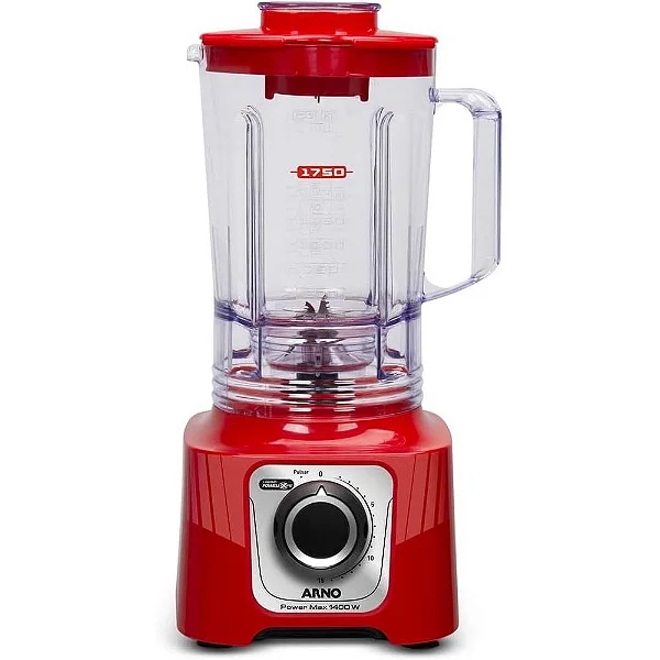 Liquidificador 15 Velocidades LN63 Power Mar Vermelho - ARNO
