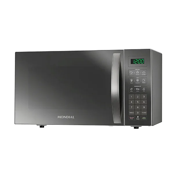 Forno Micro-ondas 34L MO0234E Cinza Inox - MONDIAL