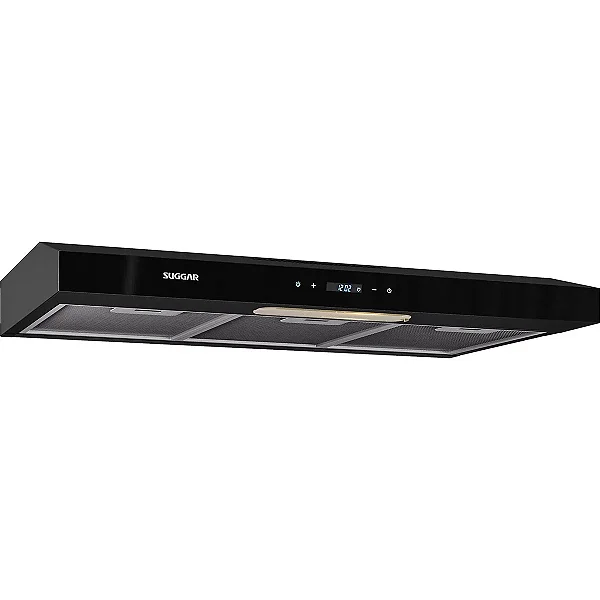 Depurador 80cm TOUCH Slim Preto - SUGGAR