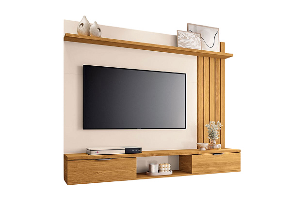 Painel Lets Cinamomo/ Off White - HB MÓVEIS