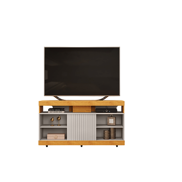 Rack Dili 120 Cedro/ Bali - DJ MÓVEIS