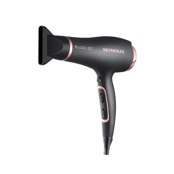 Secador de Cabelo SC37PT 2000W Black Rose - MONDIAL