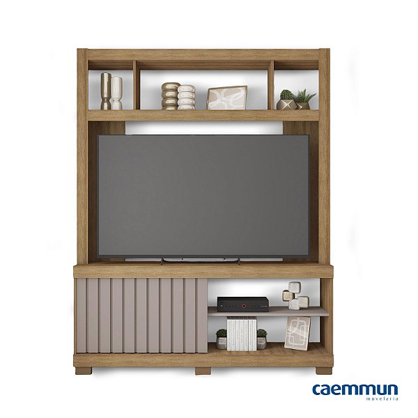 Estante Home Cinne 1.6 Mel Cacau - CAEMMUN