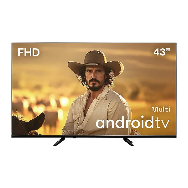 Smart TV 43 LED TL066M ANDROID FULL HD 3HDMI 2USB - MULTILASER