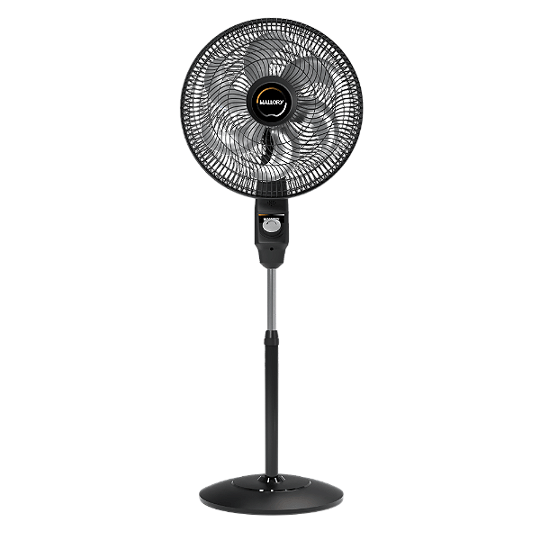 Ventilador de Coluna 40cm EOLO 6 Pás 126W Pt/ Grafite - MALLORY