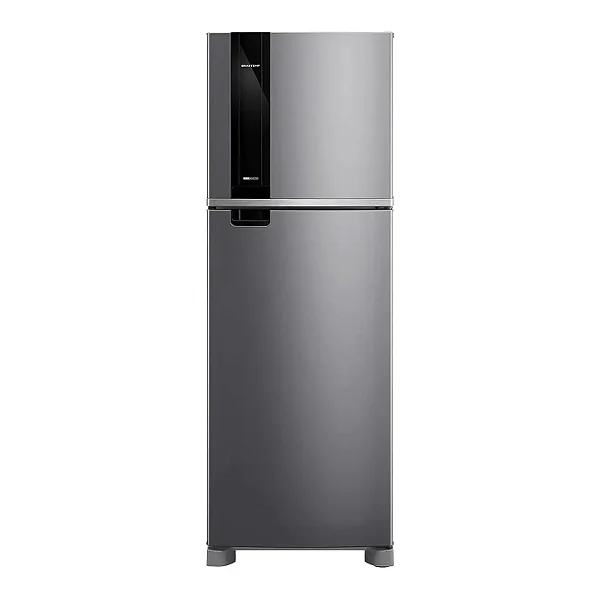 Refrigerador 2 Portas Frost Free 385L Inverter BRM46MKBNA Inox - BRASTEMP
