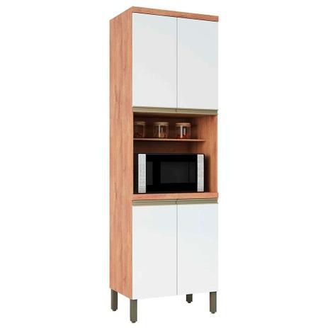 Paneleiro Duplo 4 Portas  CHARDONNAY 100% MDF Castanho/ Branco - RONIPA