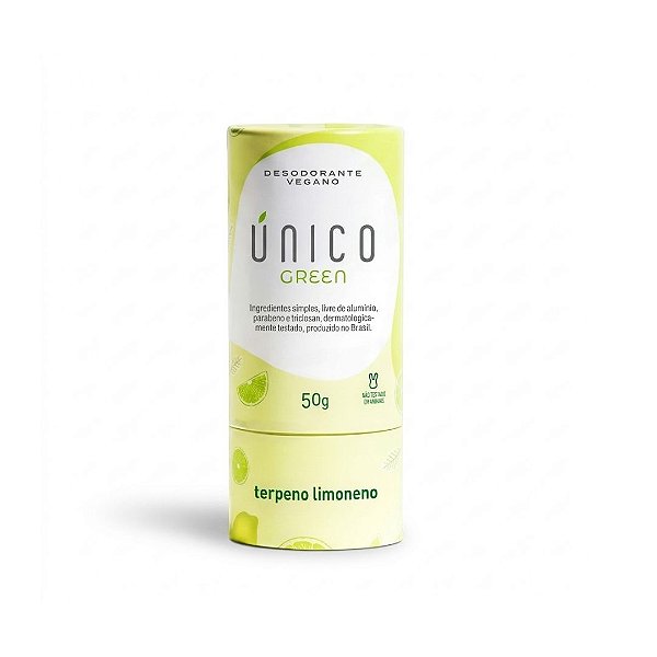 Desodorante Único Lemongrass | Bastão 100% Natural & Vegano