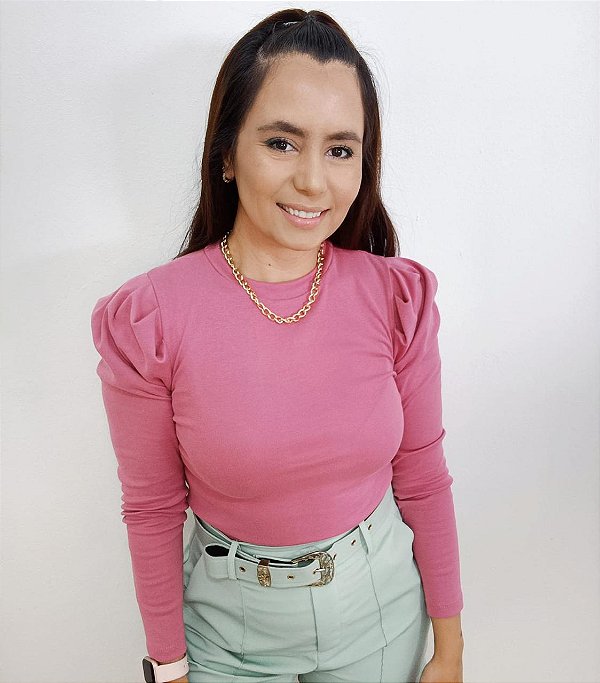 Blusa Manga Longa Princesa